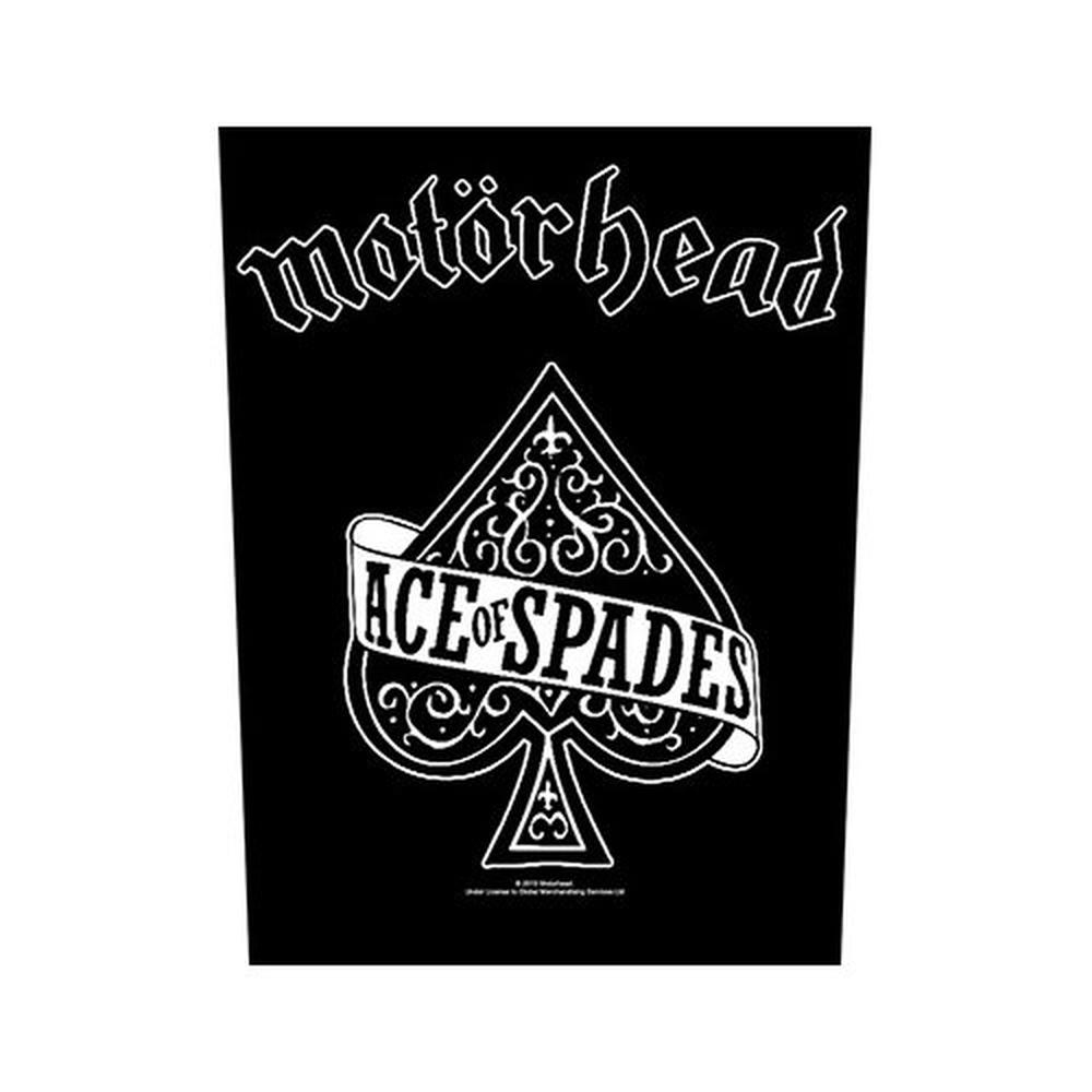 Motorhead - Ace Of Spades Rugpatch - Zwart